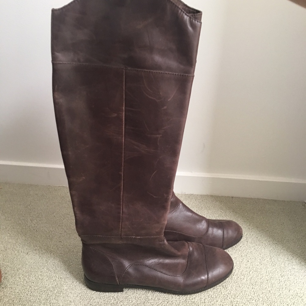 Leather Riding Boots - Picture 2 of 6